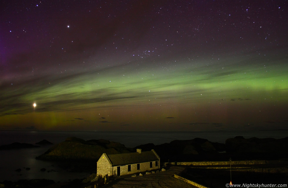 Aurora Borealis, Giants Causeway & Ballintoy Harbour