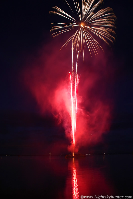 Festival of Lights Fireworks Display, Ballyronan Marina, N. Ireland - August 26th 2011