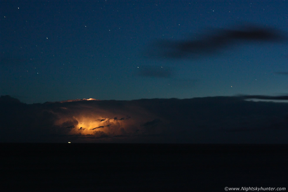 Atlantic Ocean Lightning