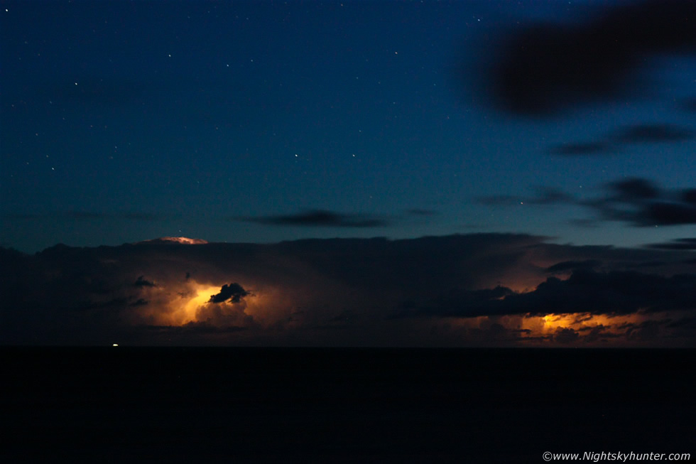 Atlantic Ocean Lightning