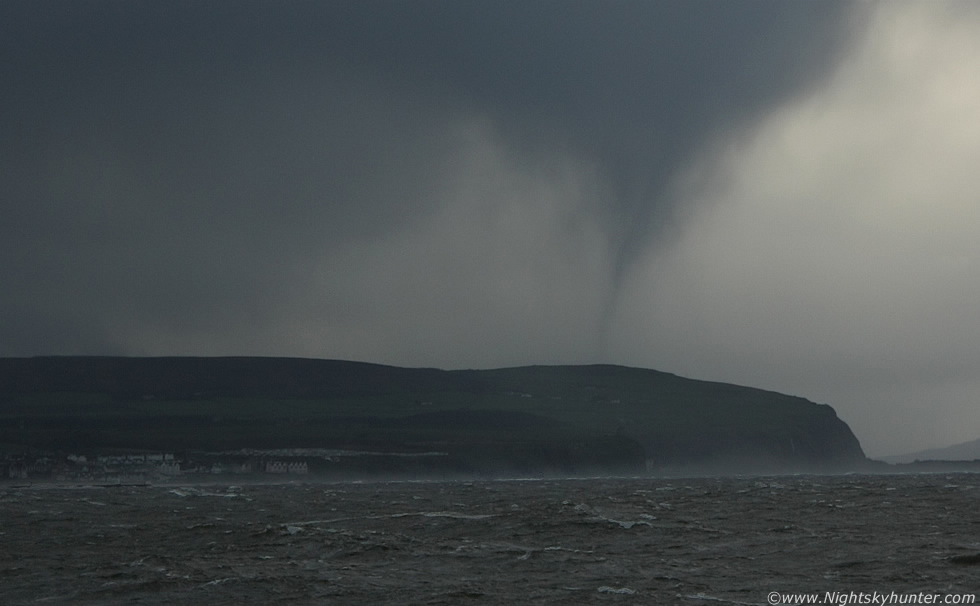 Funnel Cloud/Waterspout, Co. Anrim Coast