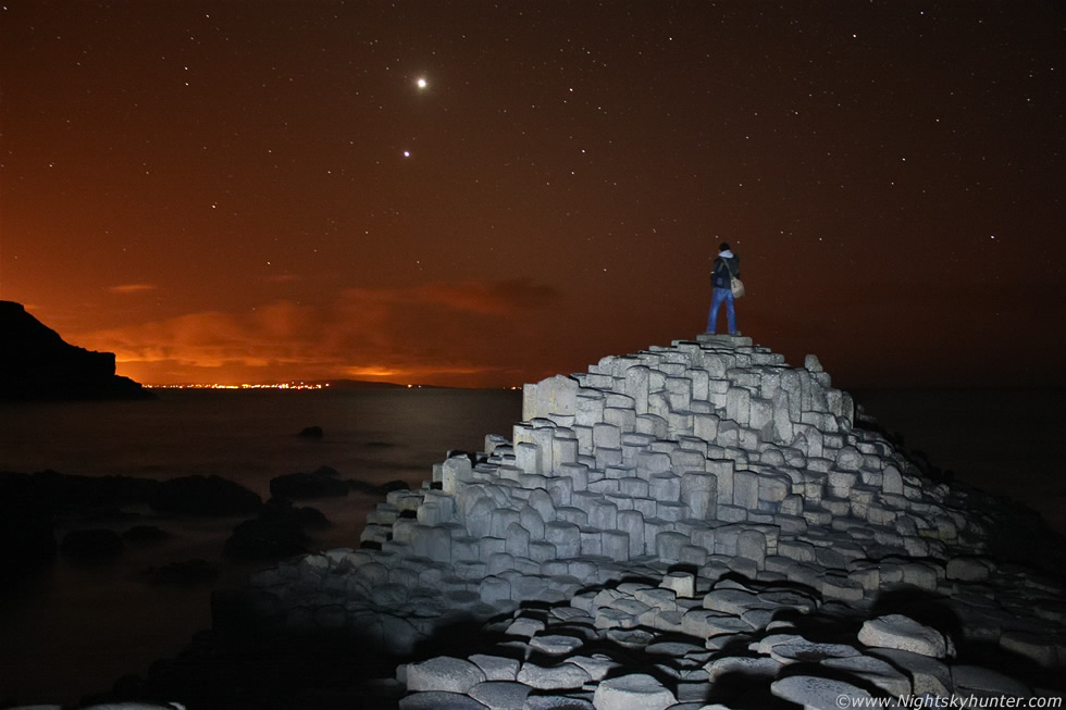 Giant's Causeway Planets, Zodiacal Light & Aurora