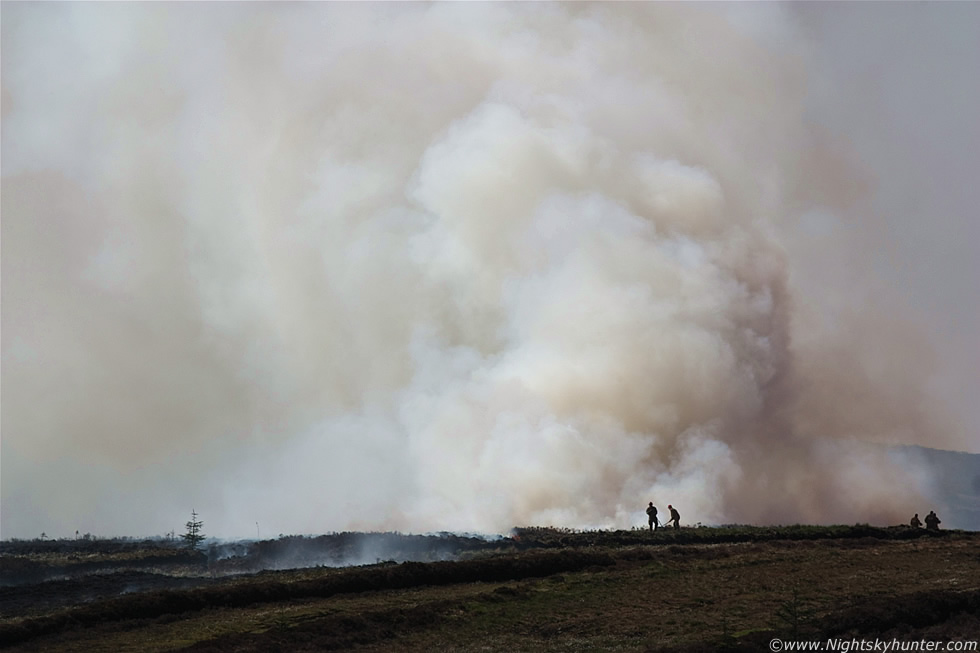 Glenshane Pass Gorse Fire