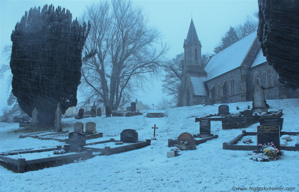 Swatragh Church In Snow