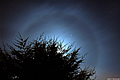 Christmas Eve Moon Halo