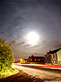 Moon Halo & Car Trails - Part 2