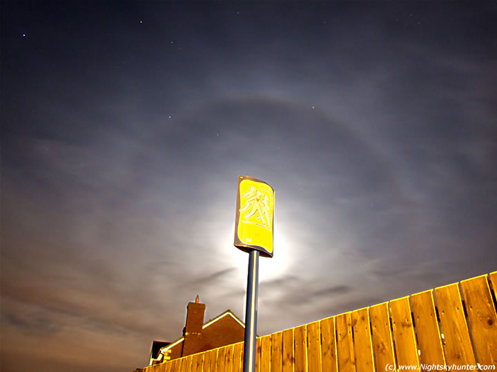 Crewe Road Moon  Halo