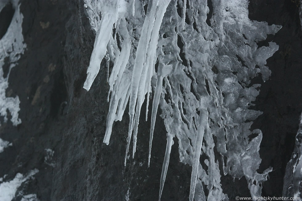 Insane Icicle Display On Glenshane Pass