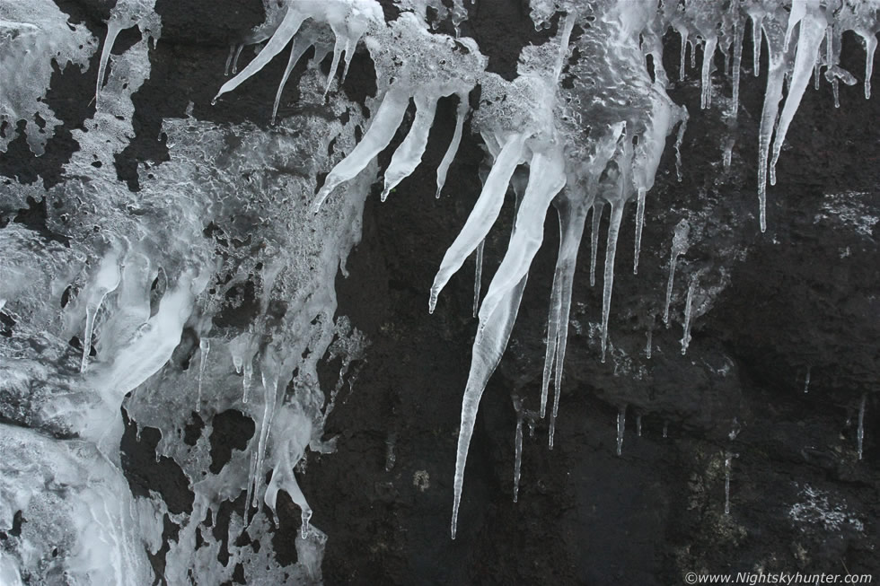 Insane Icicle Display On Glenshane Pass