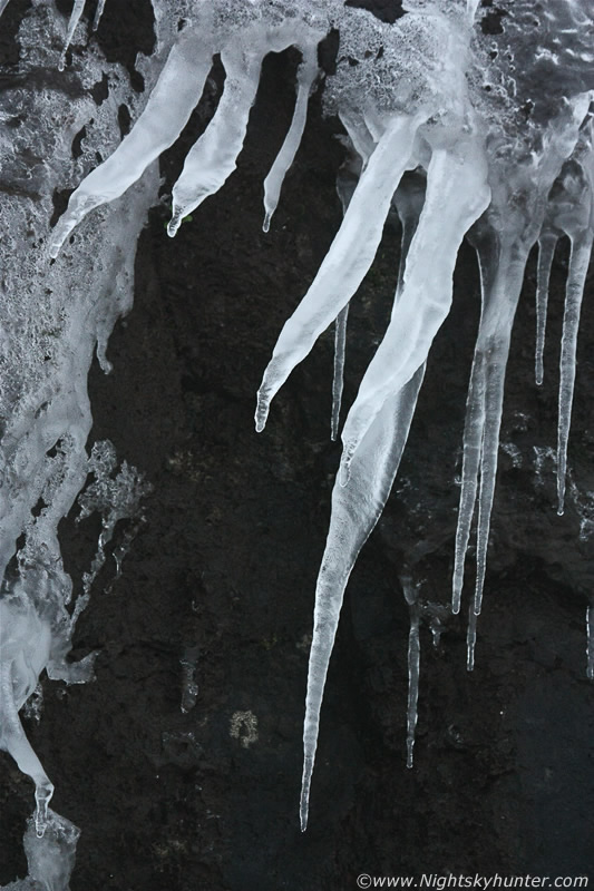 Insane Icicle Display On Glenshane Pass