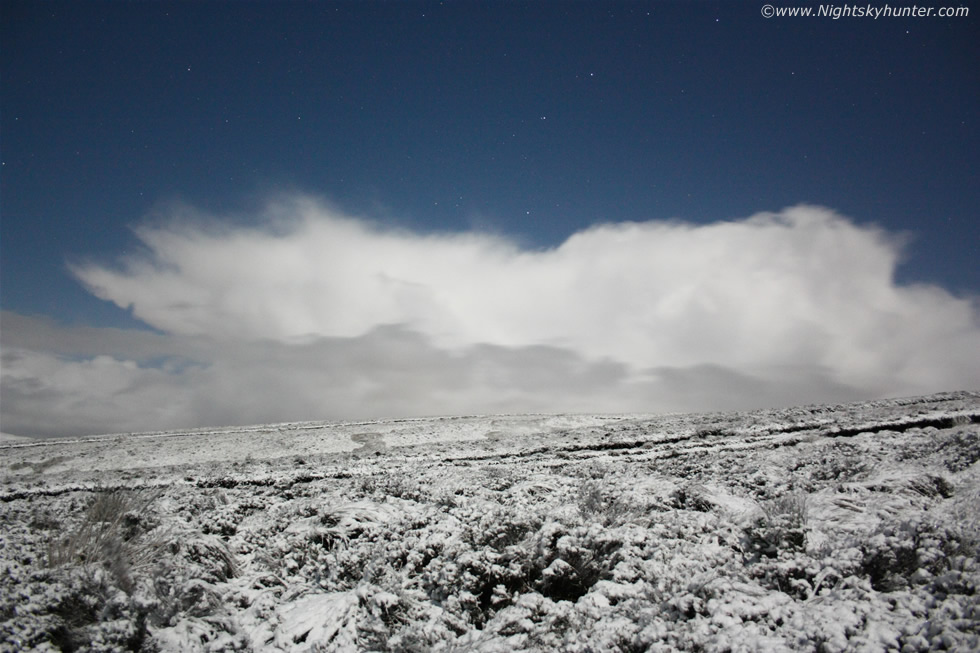 Moonlit Snow On Glenshane Pass