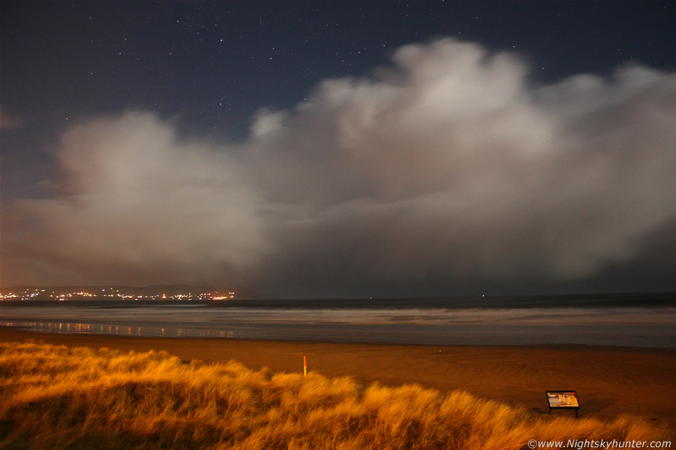 Moonlit Ocean Storms - North Coast