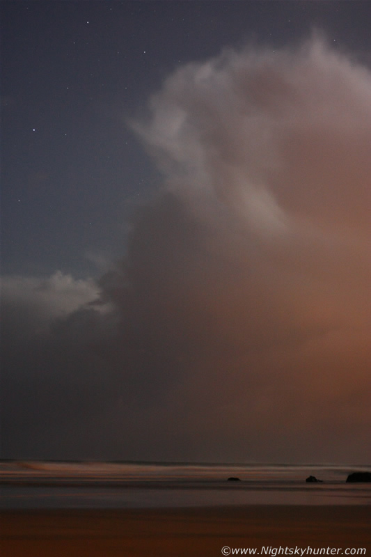 Moonlit Ocean Storms - North Coast