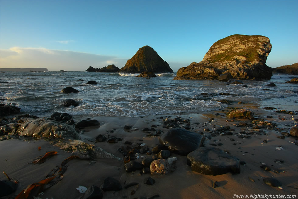 Moonlit Ocean Storms - Antrim Coast