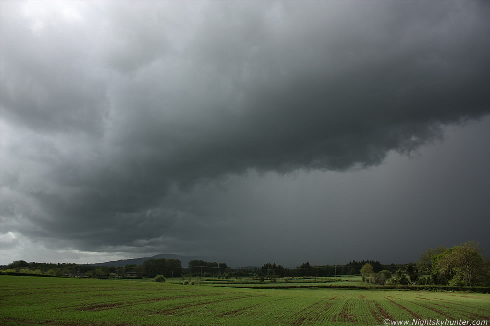 Severe Multicell Thunderstorms, Glenshane Pass