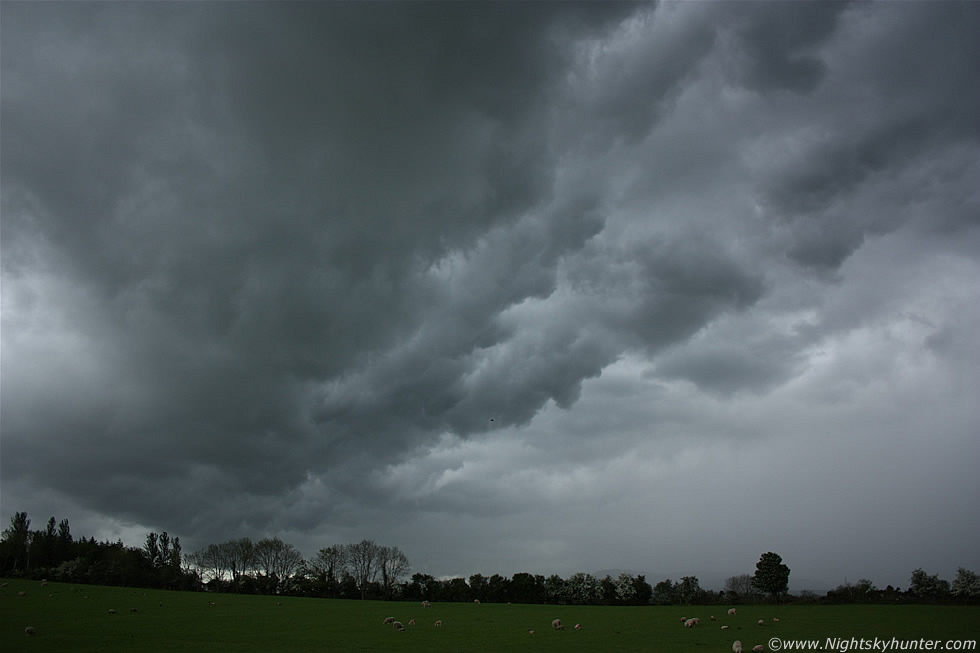 Severe Multicell Thunderstorms, Glenshane Pass