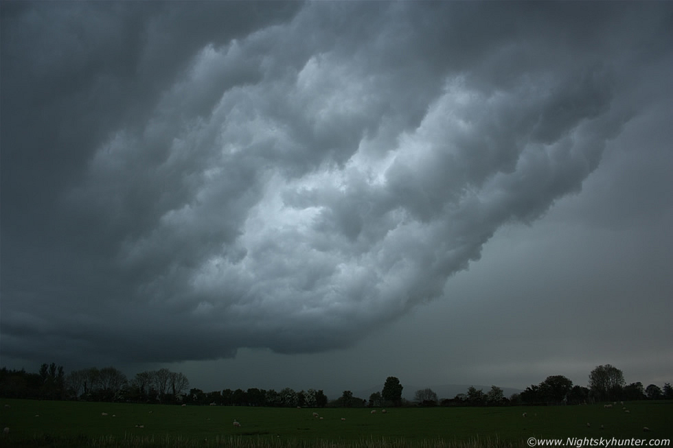 Severe Multicell Thunderstorms, Glenshane Pass