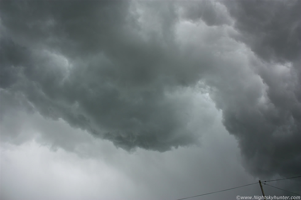 Severe Multicell Thunderstorms, Glenshane Pass