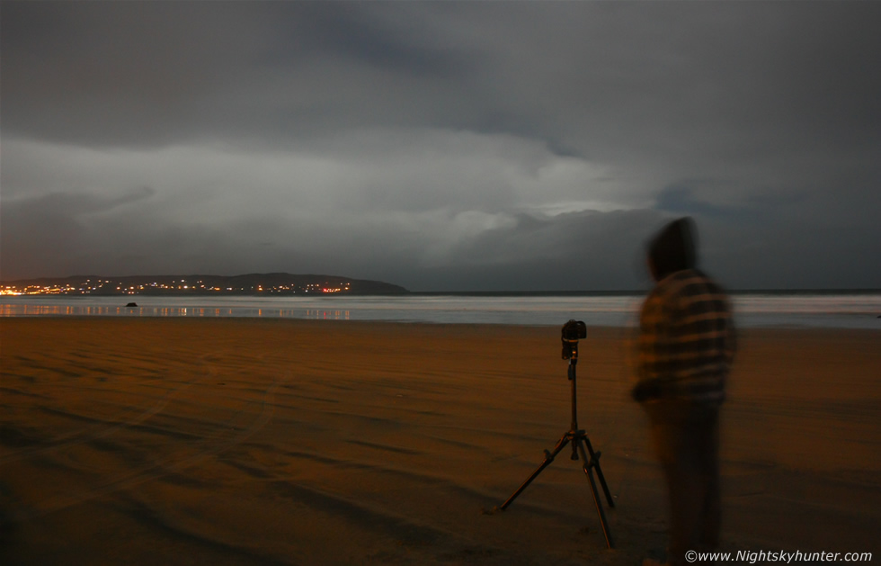 Downhill Beach Moonlit Storm Hunting