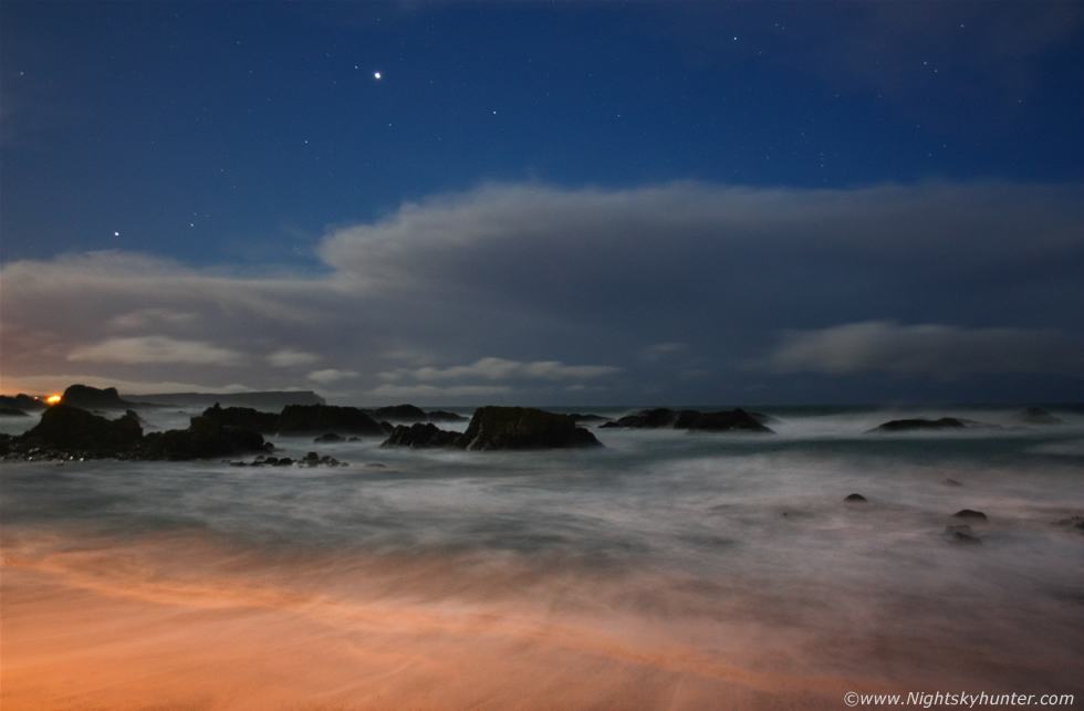 Ballintoy Harbour Lightning