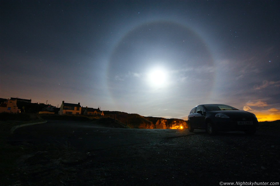 Ballintoy Moon Halo