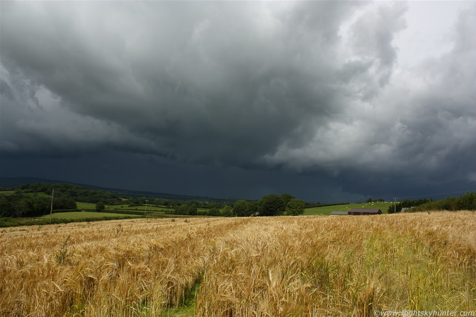 Thunderstorm & Wheat Field - Maghera