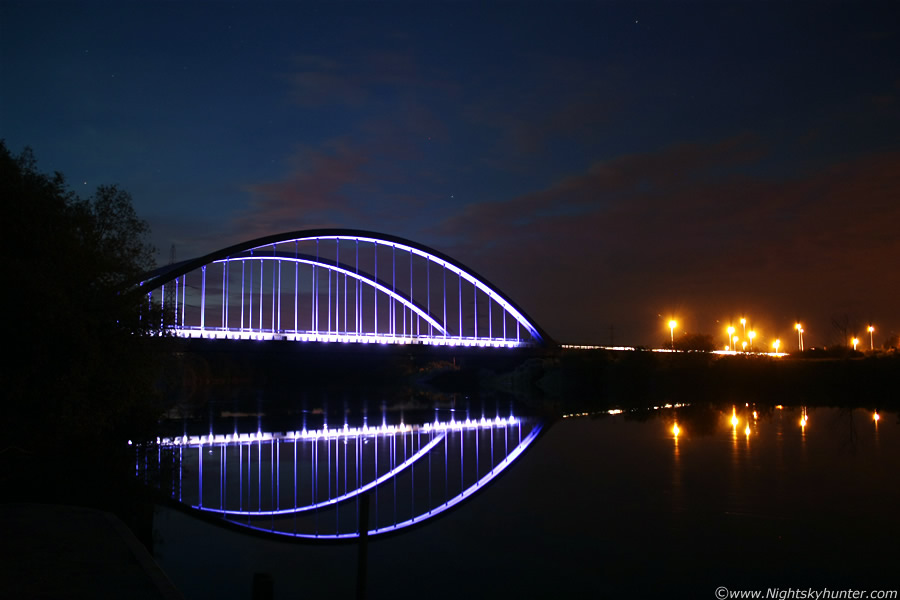 Toome Bridge Noctilucent Clouds