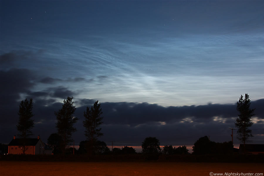 Toome Bridge Noctilucent Clouds