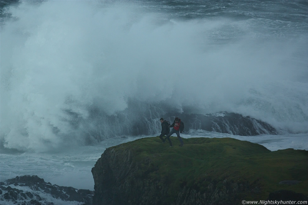 Atlantic Storm, Ballintoy Harbour - Dec 29th 2011