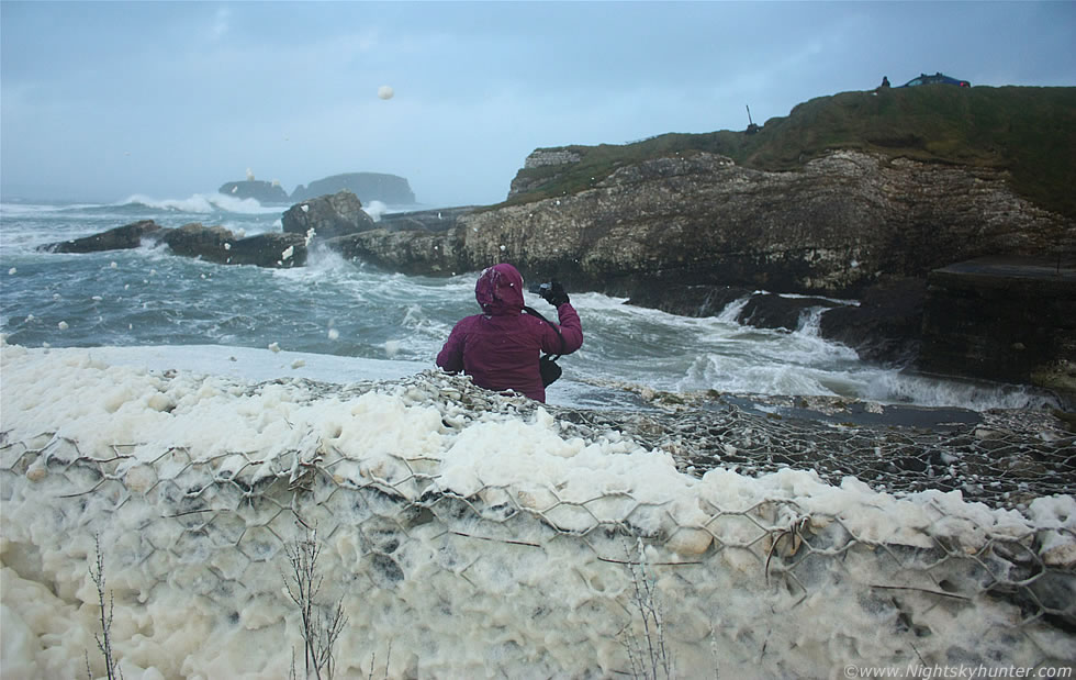 Atlantic Storm, Ballintoy Harbour - Dec 29th 2011